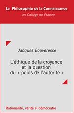 L'éthique de la croyance et la question du « poids de l'autorité »