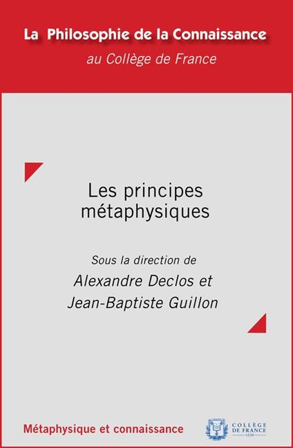 Les principes métaphysiques