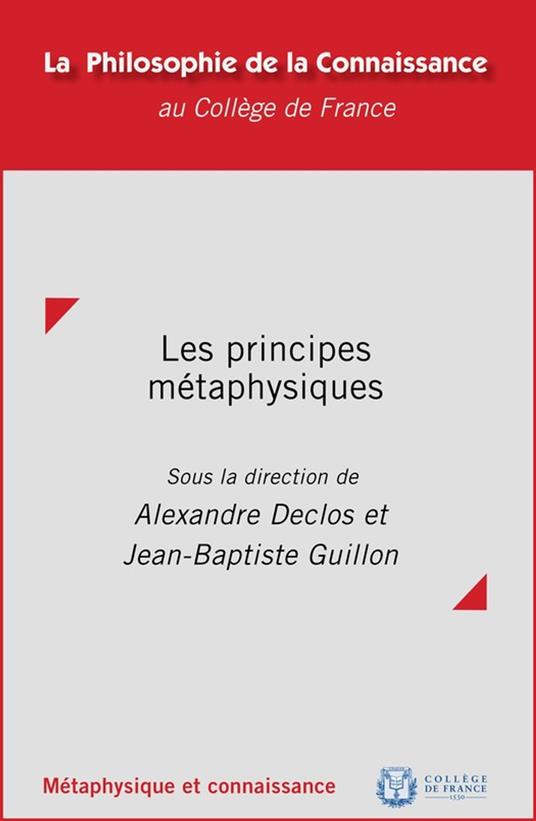Les principes métaphysiques