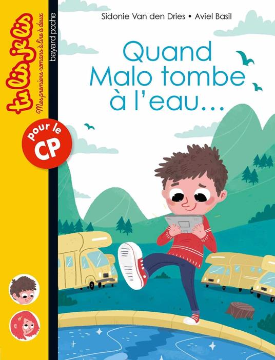 Quand Malo tombe à l'eau... - Aviel Basil,Sidonie Van den Dries - ebook