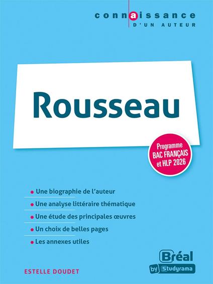 Rousseau - Programme Bac français et HLP 2026