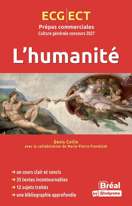 L'humanité - prépas commerciales ECG-ECT - Concours 2027 - Denis Collin - ebook