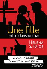 Une fille entre dans un bar