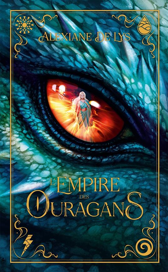 L'empire des ouragans : La nouvelle Romantasy d'Alexiane de Lys ! - Alexiane de Lys - ebook
