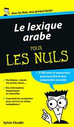 Le lexique Arabe Pour les Nuls