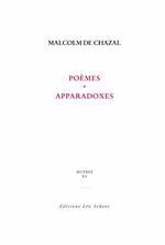 Poèmes et apparadoxes