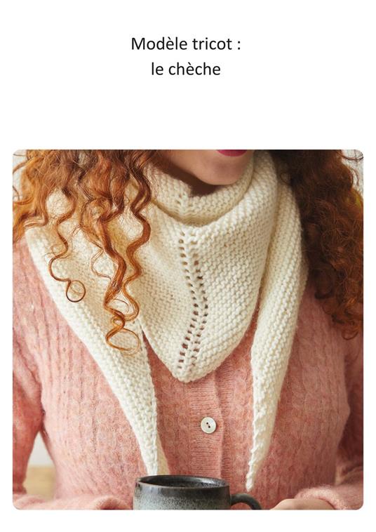Modèle tricot : le chèche