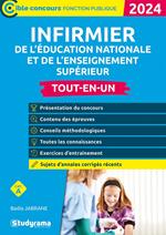 Infirmier de l’Éducation nationale et de l’enseignement supérieur - Tout-en-un - Catégorie A - Concours 2024