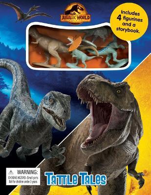 JURASSIC WORLD TATTLE TALES - Phidal Publishing - cover