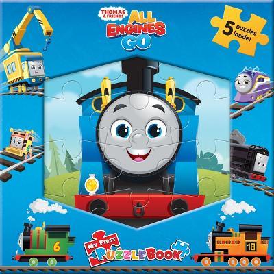 Mattel Thomas & Friends: All Engines Go! - My First Puzzle Book: Jigsaw Book for Kids Children Toddlers Ages 3+ - Phidal Publishing - cover