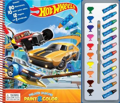 Mattel Hot Wheels (New) Deluxe Poster Paint & Color - cover