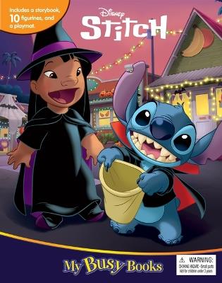Disney Stitch Halloween My Busy Book - cover