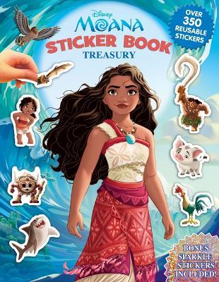 Disney Moana Sticker Book Treasury - cover