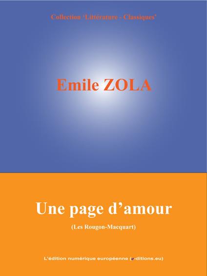 Une page d'amour
