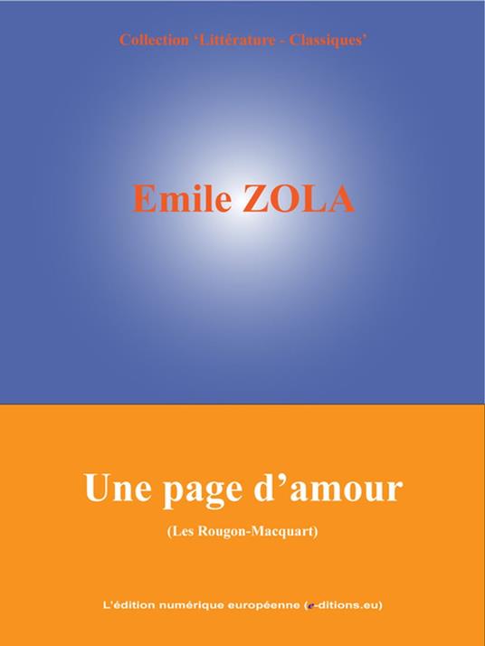 Une page d'amour