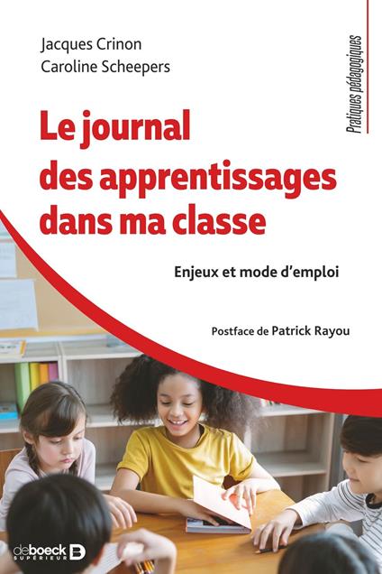 Le journal des apprentissages dans ma classe
