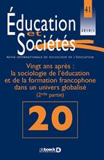 Éducation et sociétés