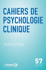 Cahiers de psychologie clinique