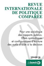 Revue internationale de politique comparée