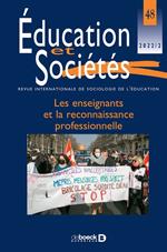 Éducation et sociétés n° 48