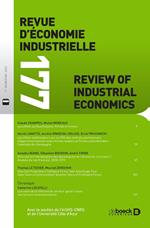 Revue d'économie industrielle n° 177
