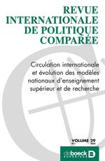 Revue internationale de politique comparée n° 291