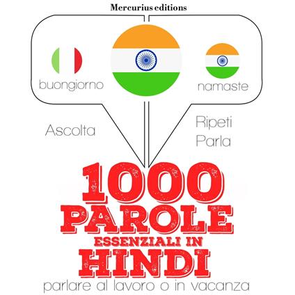 1000 parole essenziali in Hindi