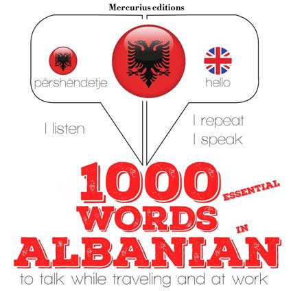 1000 essential words in Albanian