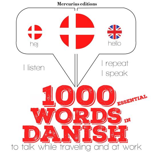 1000 essential words in Danish