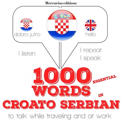 1000 essential words in Serbo-Croatian