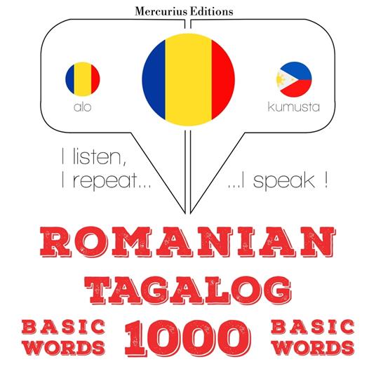 Tagalog - Romania: 1000 de cuvinte de baza