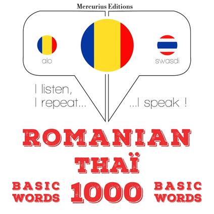 Tailandez - Romania: 1000 de cuvinte de baza