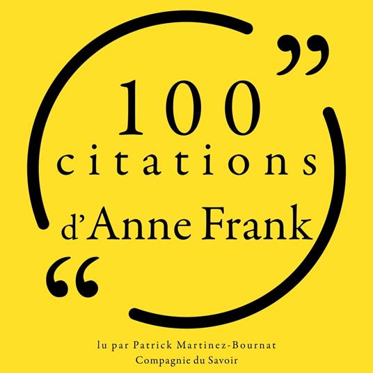 100 citations d'Anne Frank