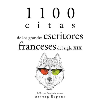 1100 citas de los grandes escritores franceses del siglo XIX