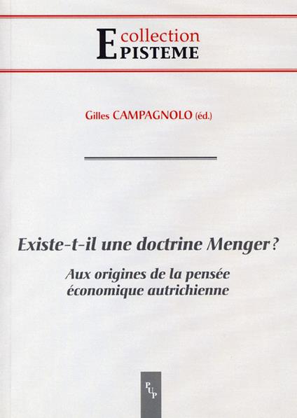 Existe-t-il une doctrine Menger ?