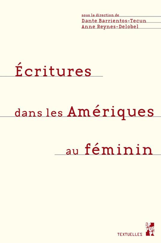 Écritures dans les Amériques au féminin