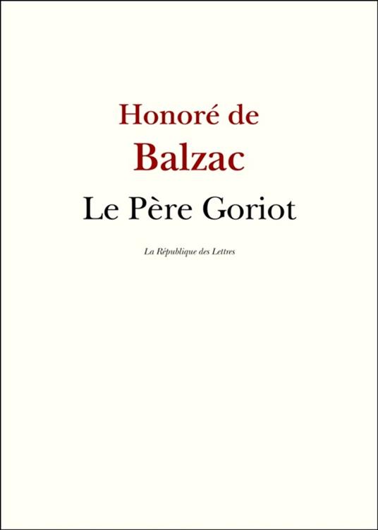 Le Père Goriot