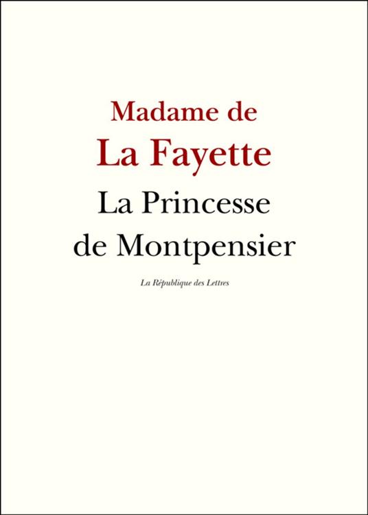 La Princesse de Montpensier