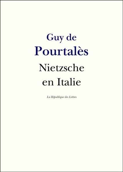Nietzsche en Italie