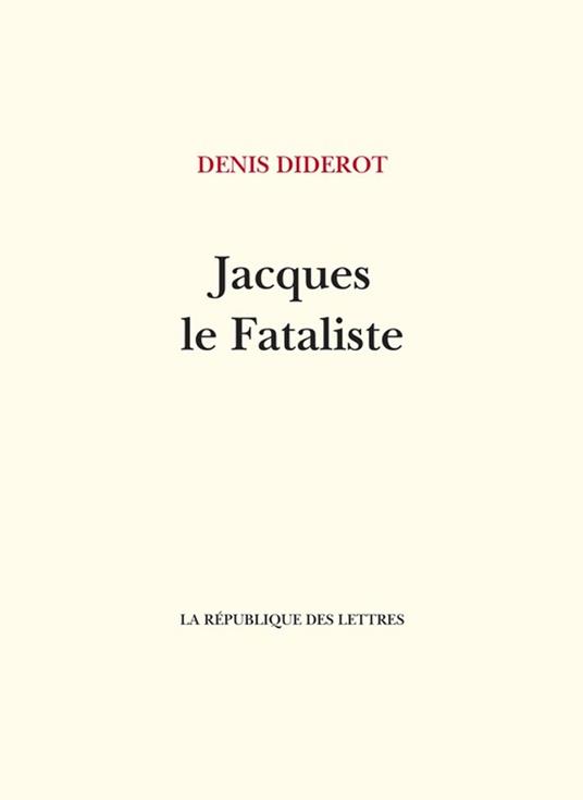 Jacques le Fataliste et son maître