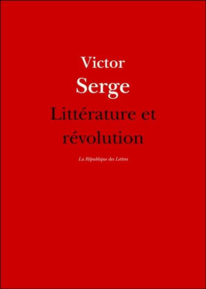 Littérature et révolution