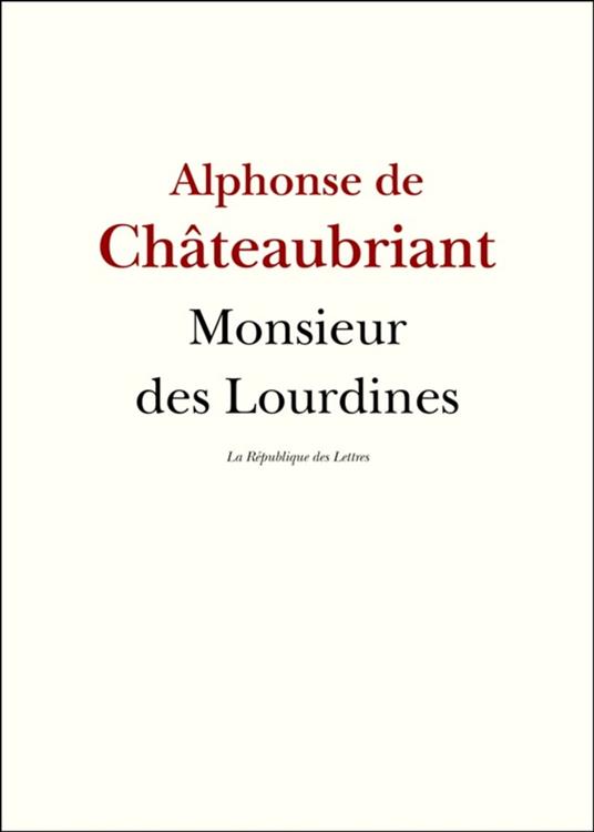 Monsieur des Lourdines