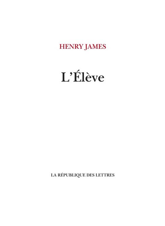 L'Élève