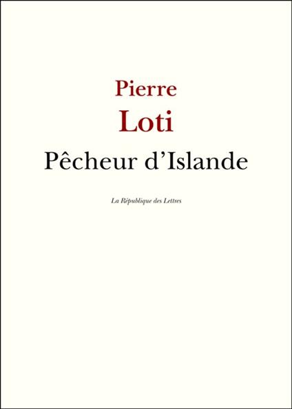 Pêcheur d'Islande
