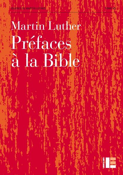 Préfaces à la Bible
