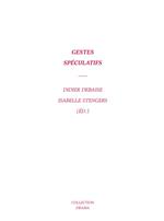 Gestes spéculatifs