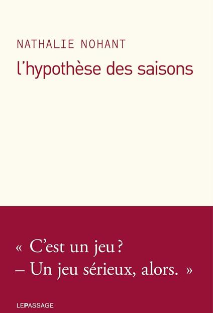 L'Hypothèse des saisons