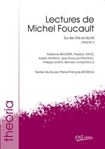 Lectures de Michel Foucault. Volume 3