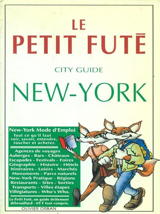 Le petit Fute city guide New York - copertina