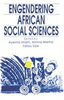 Engendering African Social Sciences - cover